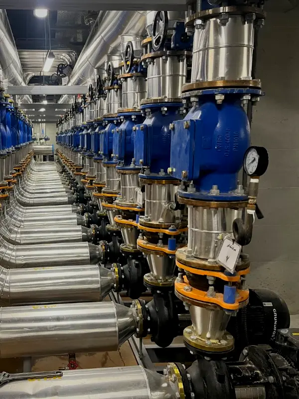 Mechanical room detail