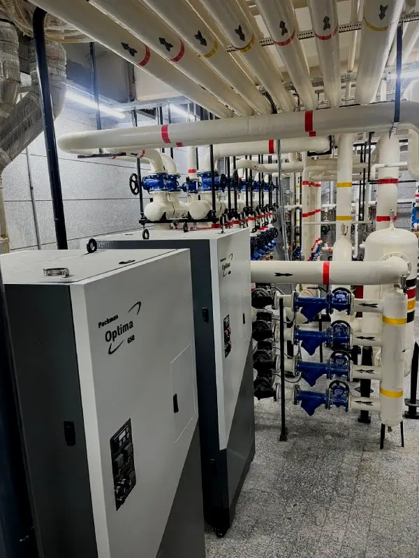 Condensing boilers installation in a commercial mechanical room by Rasoul Hariri